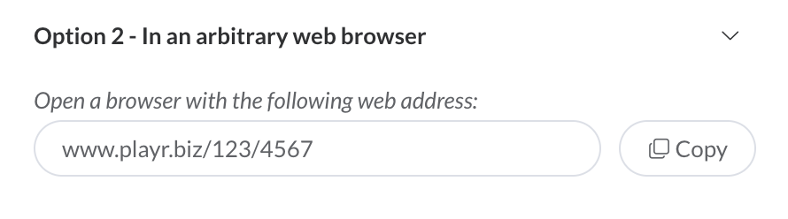 In an arbitrary web browser