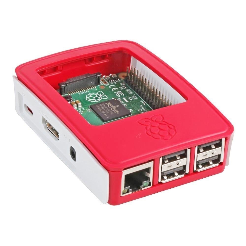 Raspberry Pi in a case (sold separately)