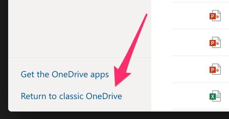 OneDrive Classic
